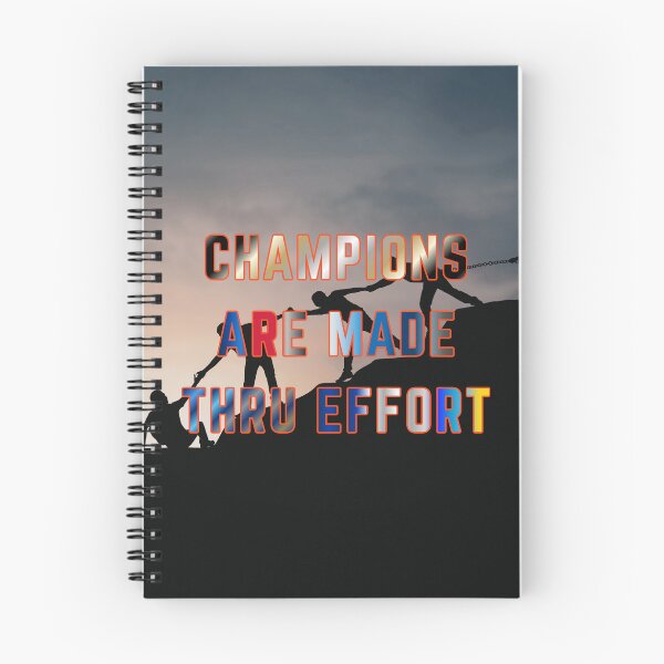 Item preview, Champions are Made Thru Effort #5 designed and sold by Holy JM Designs.