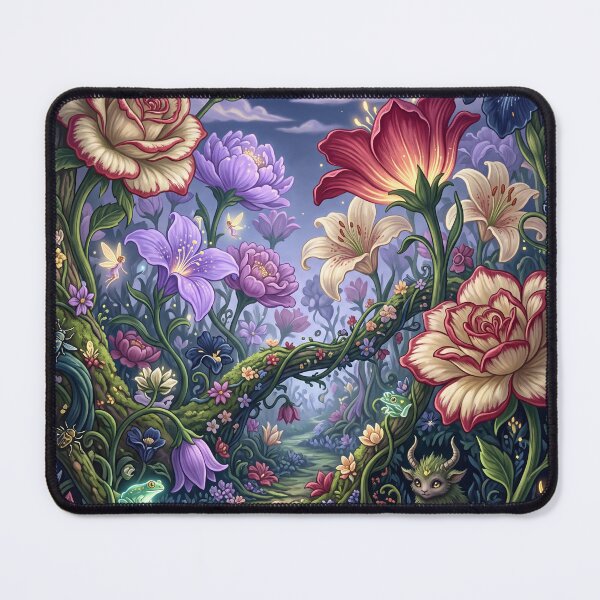 Item preview,  Fantasy Flower Forest Pattern designed and sold by ASTRAL ART LAB.