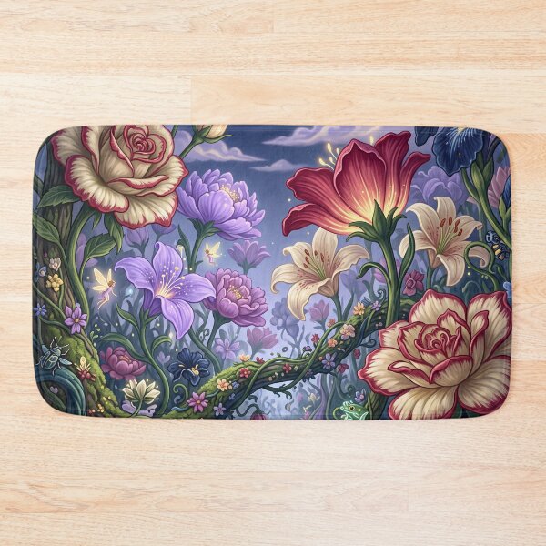 Item preview,  Fantasy Flower Forest Pattern designed and sold by ASTRAL ART LAB.