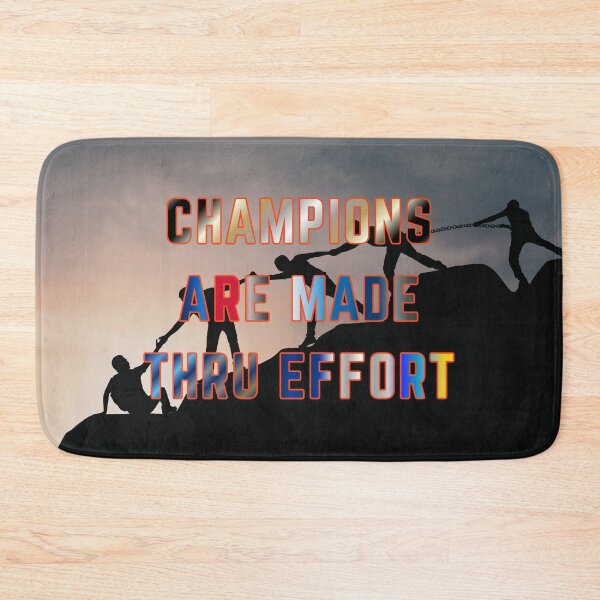 Item preview, Champions are Made Thru Effort #5 designed and sold by Holy JM Designs.