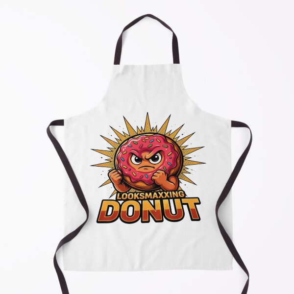 Item preview, Looksmaxing Determined Glazed Baked Treat Graphic designed and sold by ColeLaniTrading.
