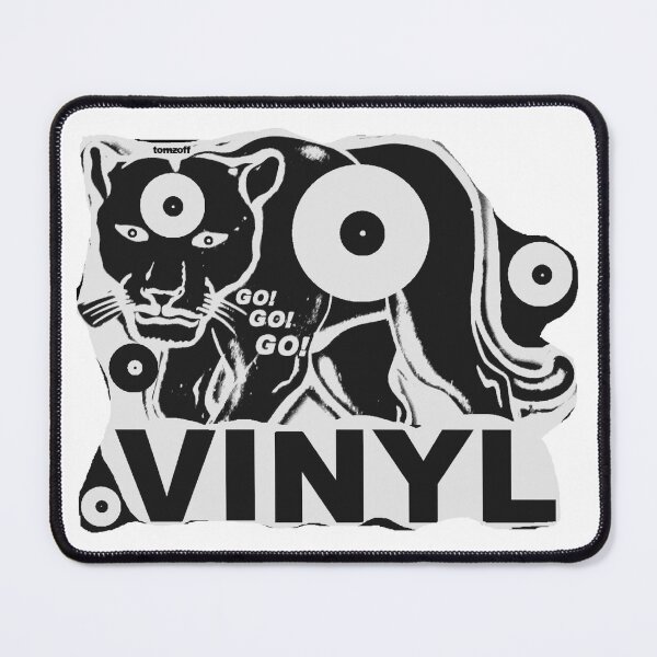 Item preview, Go! Go! Go! VINYL Panther designed and sold by ZoffArt-Shop.