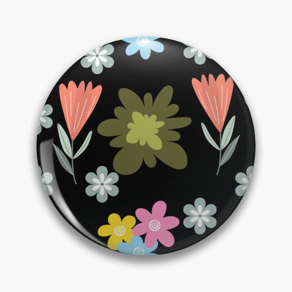 Item preview, Colorful Retro Meadow Flowers Seamless Pattern. designed and sold by Jyoti-Quotes.