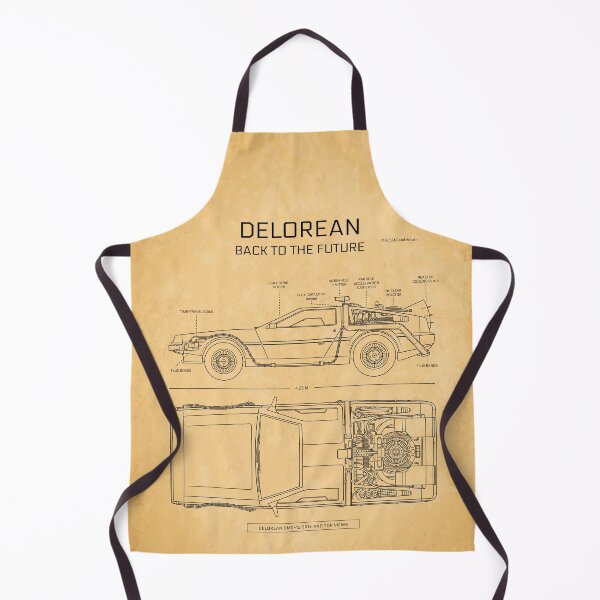 Item preview, DeLorean Time Machine - Back To The Future (Aged Parchment) designed and sold by BGALAXY.