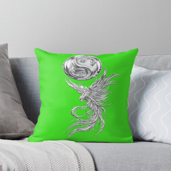 Item preview, The Perfect Union of Opposites: Phoenix Yin Yang - Mythical Bird designed and sold by RAYBIL.