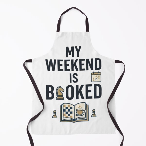 Item preview, My Weekend Is Booked Chess Design | Funny Chess Player Gift | Weekend Chess Lover T-Shirt | Chess Club Graphic Tee designed and sold by KnightVibe.