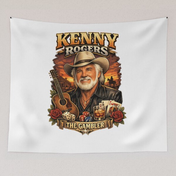 Artikelvorschau, Kenny Rogers entworfen und verkauft von CatLovers Studio.