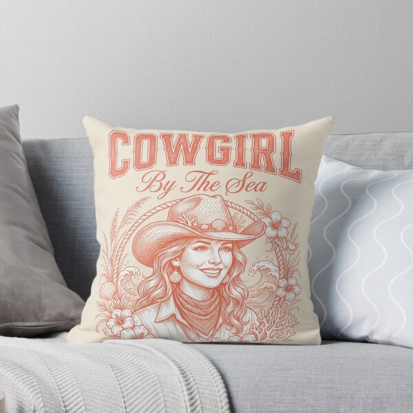 Item preview, Cowgirl by the Sea – Coastal Cowgirl Design designed and sold by Sea Gem.