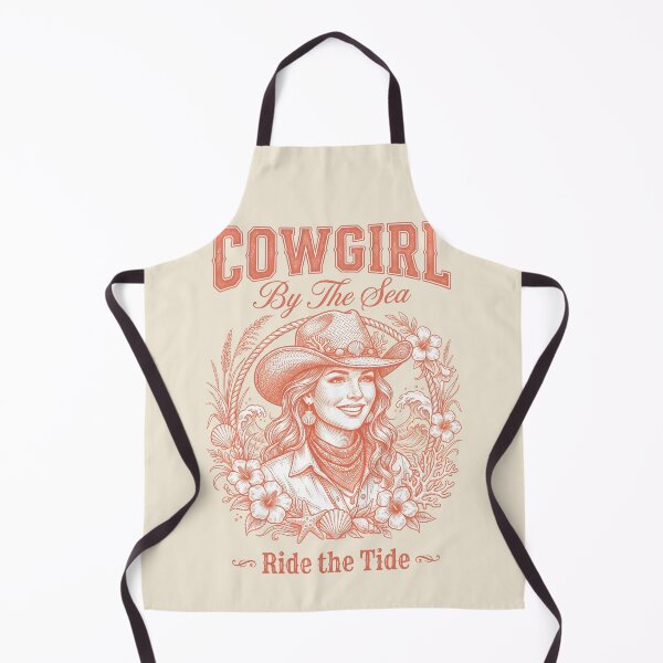 Item preview, Cowgirl by the Sea – Coastal Cowgirl Design designed and sold by Sea Gem.