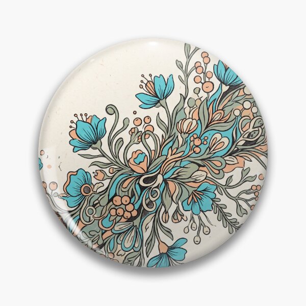 Item preview,  Flowing Botanical Garden Pattern designed and sold by ASTRAL ART LAB.