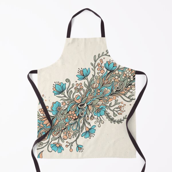 Artikelvorschau,  Flowing Botanical Garden Pattern entworfen und verkauft von ASTRAL ART LAB.