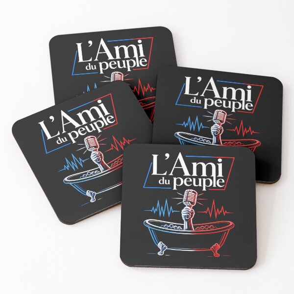 Item preview, L'Ami du peuple Cyberpunk Marat Independent Media designed and sold by MeaningIsUse.