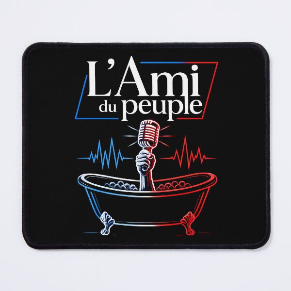 Item preview, L'Ami du peuple Cyberpunk Marat Independent Media designed and sold by MeaningIsUse.