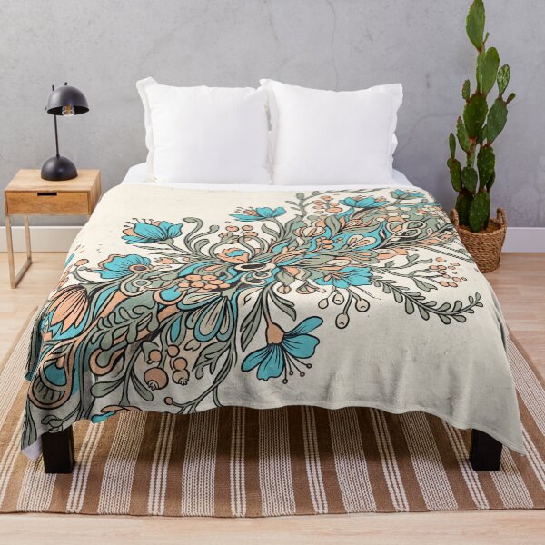 Item preview, Flowing Botanical Garden Pattern designed and sold by ASTRAL ART LAB.