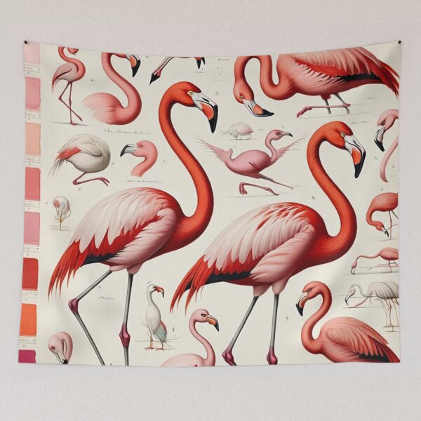 Item preview, Picture plate Flamingo no. 72 designed and sold by Rainer Kristuf.