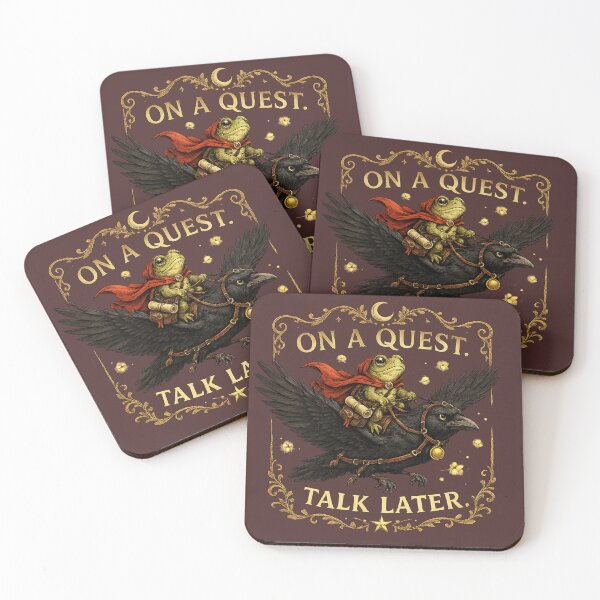 Item preview, On a quest. Talk later. designed and sold by Mission Ready.