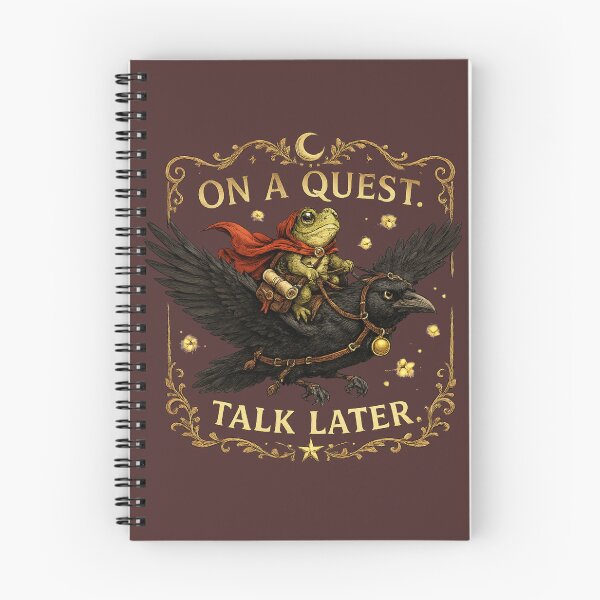 Item preview, On a quest. Talk later. designed and sold by Mission Ready.