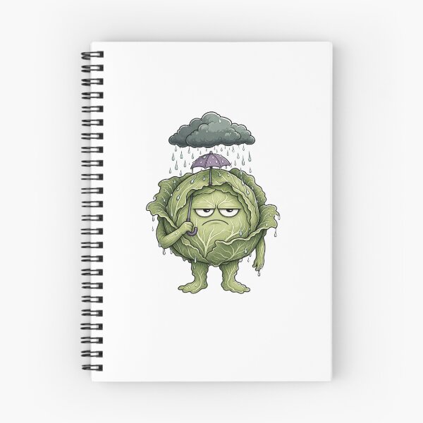 Item preview, Tiny Umbrella Rain Cloud Cabbage designed and sold by GoverArt.