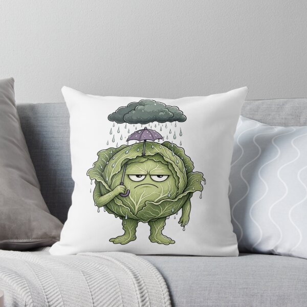 Item preview, Tiny Umbrella Rain Cloud Cabbage designed and sold by GoverArt.