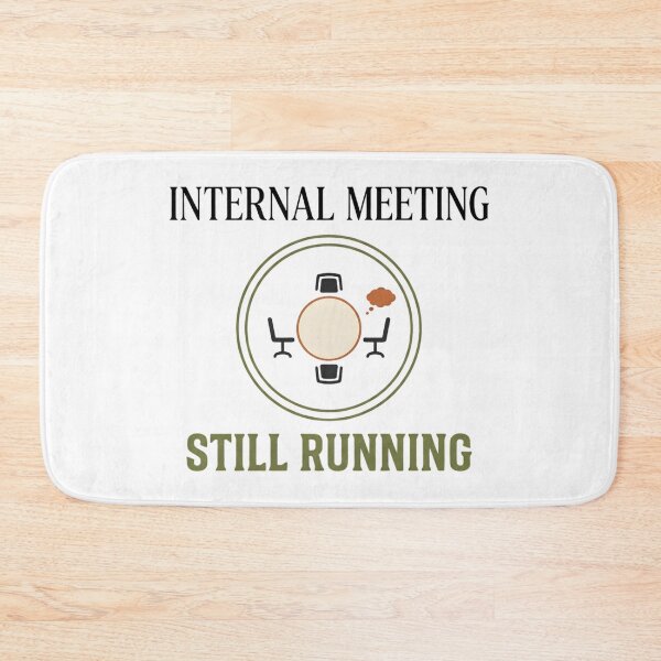 Item preview, Internal Meeting Still Running Funny Overthinking Shirt, Introvert Humor Tee, Anxiety Quote, Socially Awkward Gift, Brain Meeting Design designed and sold by softmind studio.