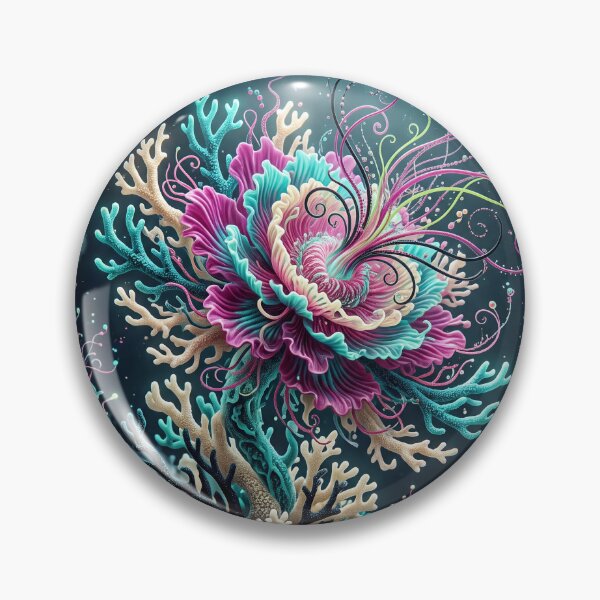 Item preview,  Coral Bloom Pattern designed and sold by ASTRAL ART LAB.