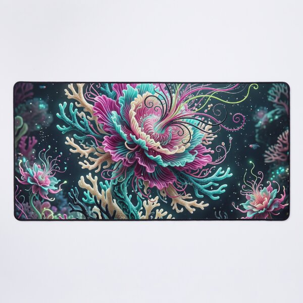 Item preview, Coral Bloom Pattern designed and sold by ASTRAL ART LAB.