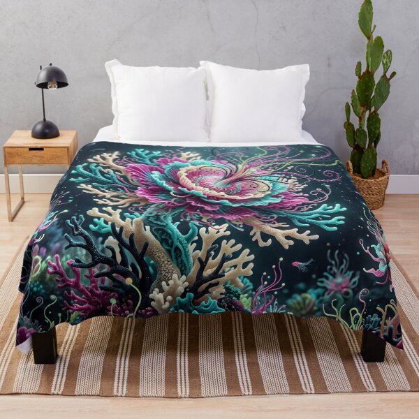 Item preview,  Coral Bloom Pattern designed and sold by ASTRAL ART LAB.
