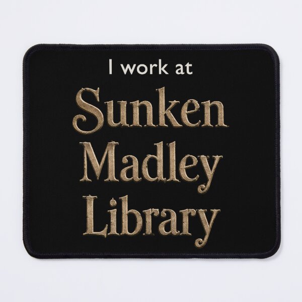 Item preview, Sunken Madley Library, Light Text designed and sold by Amanda-Cadabra.