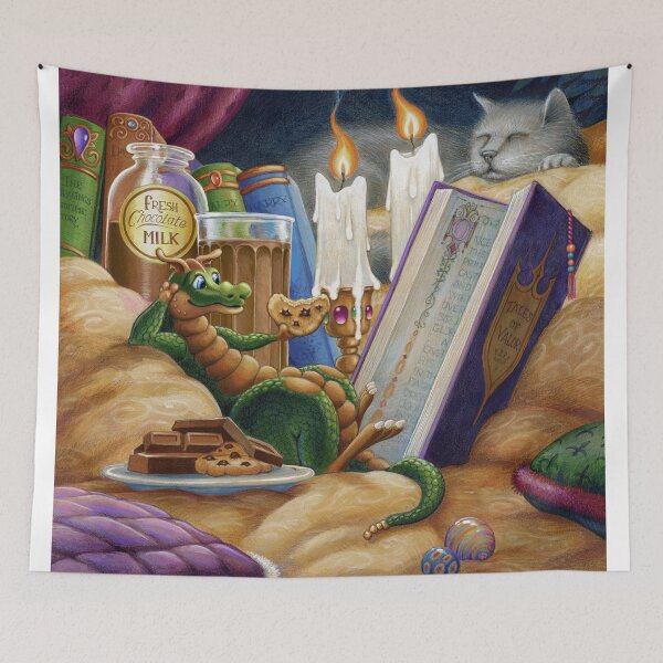 Item preview, Curl Up with a Good Book designed and sold by RandalSpangler.
