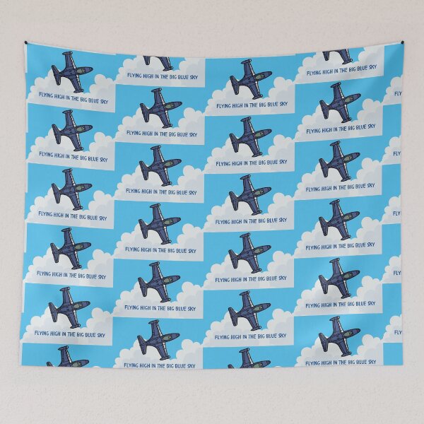 Item preview, Flying High In The Big Blue Sky designed and sold by HillC1985.
