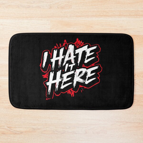 Item preview, I hate it here designed and sold by whatthefoxsays.
