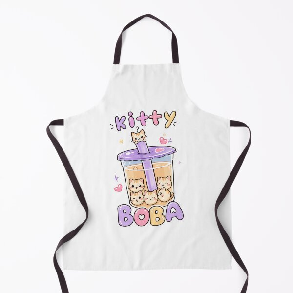 Item preview, Boba tea cat designed and sold by Kitty-and-Cat.