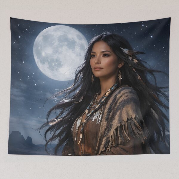Item preview, Navajo Goddess Changing Woman designed and sold by SoniaSarkali.