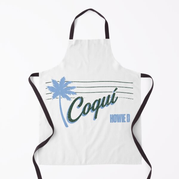 Item preview, Coqui Howie D Retro Blue Palm Tree Tropical Sunset Graphic T-Shirt designed and sold by WumbleDoor.
