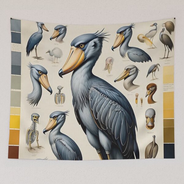 Item preview, Picture plate Shoebill no. 76 designed and sold by Rainer Kristuf.