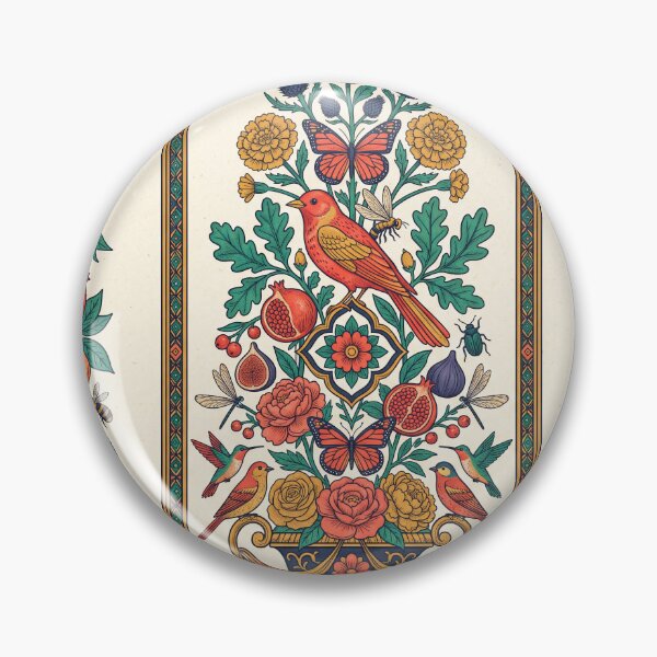 Item preview,  Botanical Totem Pattern designed and sold by ASTRAL ART LAB.