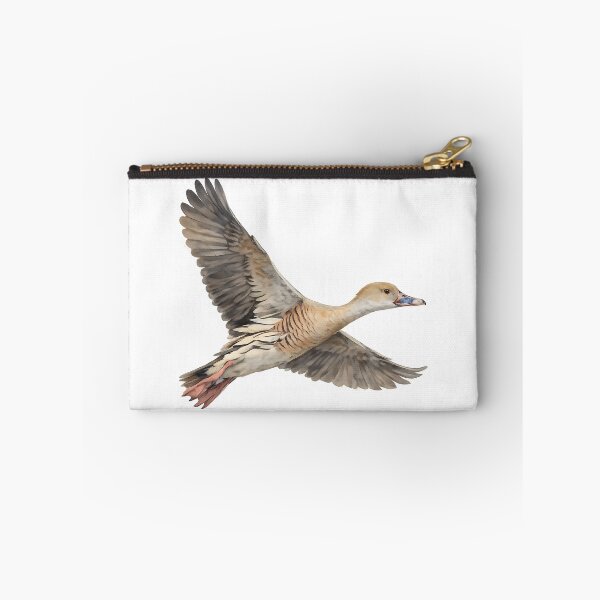 Item preview, Plumed Whistling-Duck in Flight - Watercolour designed and sold by Jaruart.