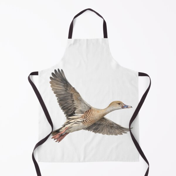 Item preview, Plumed Whistling-Duck in Flight - Watercolour designed and sold by Jaruart.