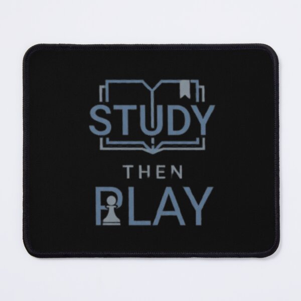 Item preview, Study Then Play Chess Design | Funny Chess Student Gift | Chess Lover Study Motivation T-Shirt | Chess Club Graphic Tee designed and sold by KnightVibe.