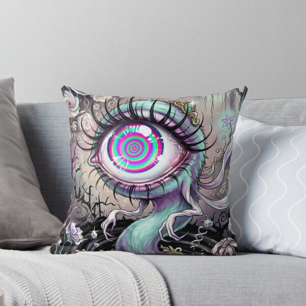 Item preview, One Eyed Cute Monster – Creepy Cute Fantasy Eye Creature designed and sold by QQQueen.