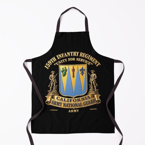 Item preview, Army - DUI - 159th Infantry Regiment - CAARNG w Minutmen - 3D X 300 designed and sold by Military Insignia Products.