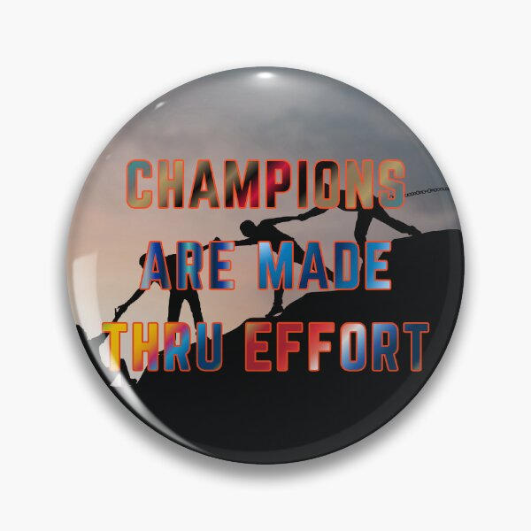 Item preview, Champions are Made Thru Effort #6 designed and sold by Holy JM Designs.