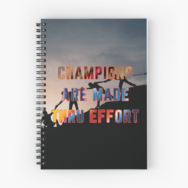 Item preview, Champions are Made Thru Effort #6 designed and sold by Holy JM Designs.
