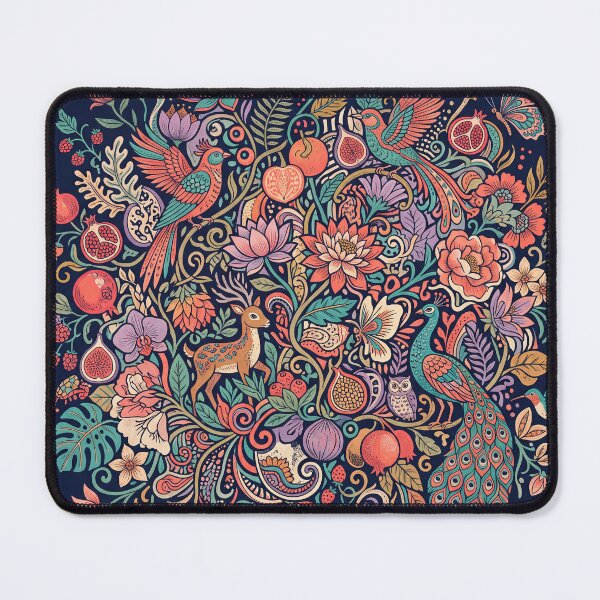 Item preview,  Botanical Wildlife Ecosystem Pattern designed and sold by ASTRAL ART LAB.