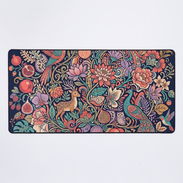 Item preview, Botanical Wildlife Ecosystem Pattern designed and sold by ASTRAL ART LAB.