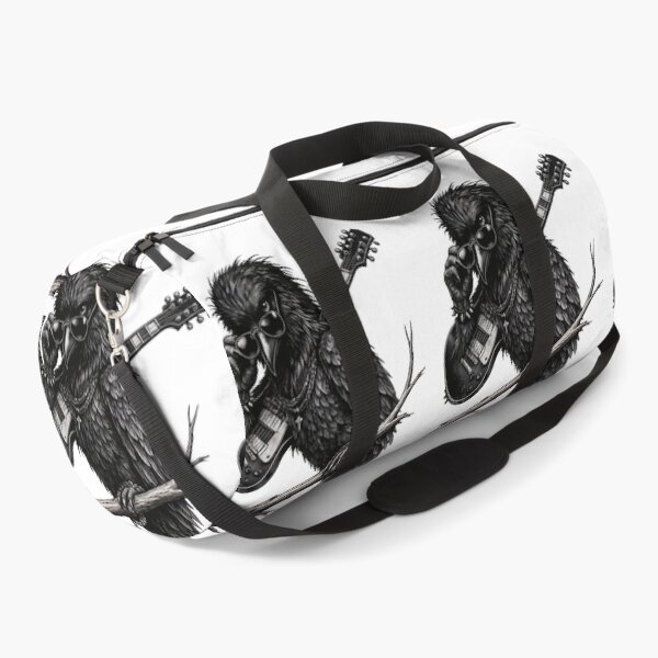 Item preview, Cool Rock Crow with Electric Guitar designed and sold by NucciCollective.