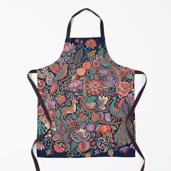 Item preview, Botanical Wildlife Ecosystem Pattern designed and sold by ASTRAL ART LAB.