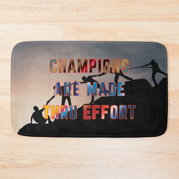Item preview, Champions are Made Thru Effort #6 designed and sold by Holy JM Designs.