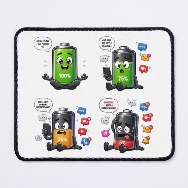 Item preview, Social Battery Sticker | Funny Introvert Energy Design designed and sold by Stylestickers55.