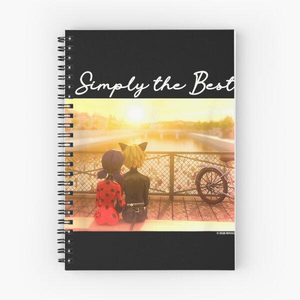 Item preview, Miraculous Ladybug Cat Noir Simply The Best Sunset Bridge T-Shirt designed and sold by WumbleDoor.